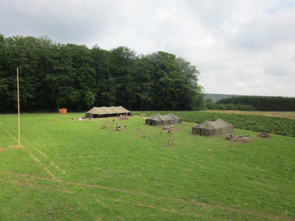 Sint-Martinus den XIIde - Bezoekdag Kamp Graide 2012